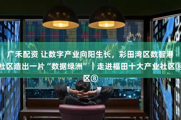 广禾配资 让数字产业向阳生长，彩田湾区数智港社区造出一片“数据绿洲”｜走进福田十大产业社区⑧